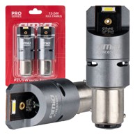 AMIO LED žarulje CANBUS PRO Series BAY15D P21/5W 2x1860SMD bijele 12V/24V FULL CANBUS s ventilatorom
