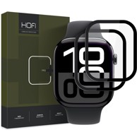 HOFI Zaštitno staklo Glass Pro Watch 2x Apple Watch 10 (46 mm), crno