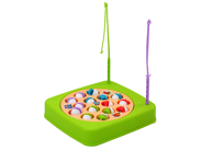 Arkadna igra ribolov, 15 štapova za ribolov, zelena