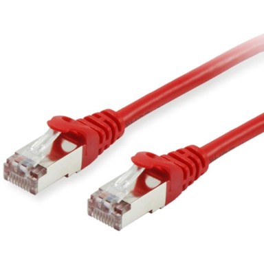 EQUIP Patch kabel Cat 6A S/FTP, 2 m, crveni, LSZH