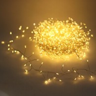 LED lampice cluster, 2000 LED, 20 m, topla bijela, IP44