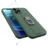 Futrola Ring Case, za Samsung Galaxy A72 4G, prsten i postolje, tamno zelena