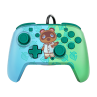 PDP Kontroler za Nintendo Switch Faceoff Deluxe+ Audio, žični, za Animal Crossing
