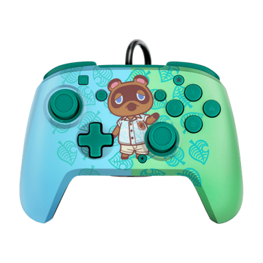 PDP Kontroler za Nintendo Switch Faceoff Deluxe+ Audio, žični, za Animal Crossing