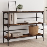 Konzolni stol boja hrasta 100x32x75 cm od konstruiranog drva