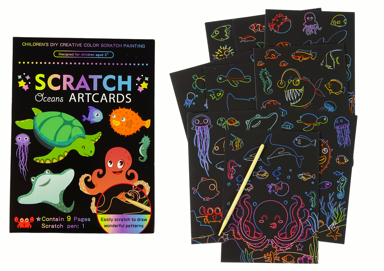 Bojanka na grebanje, morske životinje