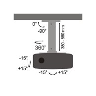SBOX Stropni nosač za projektor PM-18S - 13,5 kg