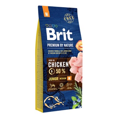 BRIT Premium by Nature Junior Medium Breed 1 kg