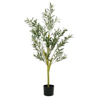 Umjetna maslina, 120 cm, 450 listova, zelena