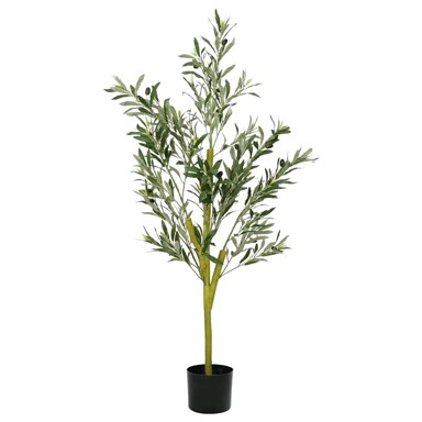 Umjetna maslina, 120 cm, 450 listova, zelena