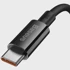 BASEUS USB kabel A na tip C, 100 W, 2 m, crni