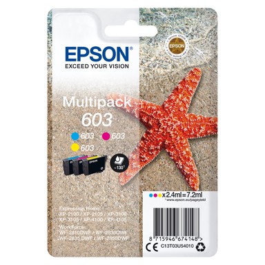 EPSON Tinta Multipack C13T03U54020, 3 x 4,2 ml