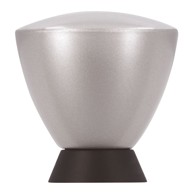 Ručka za namještaj Okov dugme nikl/crna