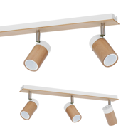 Stropna svjetiljka BARON 3xGU10, bijela