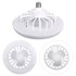HOME & MARKER Stropni ventilator GLOFNACC s LED rasvjetom