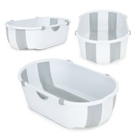 ECOTOYS Sklopiva kada za bebe, siva