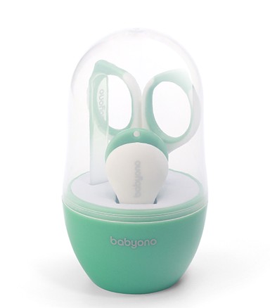 BABYONO Set za manikuru u kutijici mint