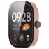 GS Zaštitna maskica s kaljenim staklom za Xiaomi Redmi Watch 4, ružičasta