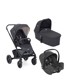 JOIE Dječja kolica 3u1 Chrome, košara, autosjedalica i-Snug2, antracit