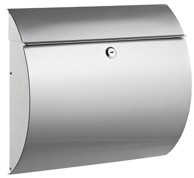 ALCO Poštanski sandučić 8607, metalni, srebrni