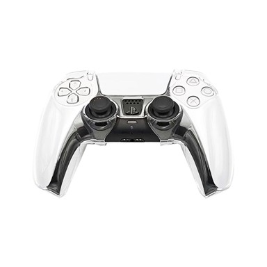 Tvrda zaštitna maska, kompatibilna s PS5 DualSense kontrolerom, prozirna