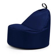 SO SOFT? Tamno plava dječja vreća za sjedenje Round M 