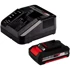 EINHELL Akumulatorski set bušilice TE-CD 18/45 3X-Li, 18V, 1×2,0 Ah, pribor
