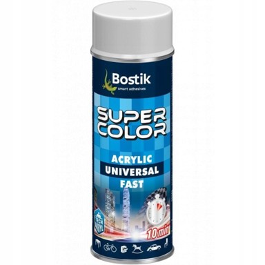 BOSTIK Super Color Univerzalna boja u spreju, bijela, 400 ml