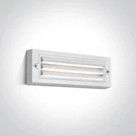 Zidna svjetiljka, LED, 6W, 3000K, Dark Light, IP65, DM67502A/W/W, bijela