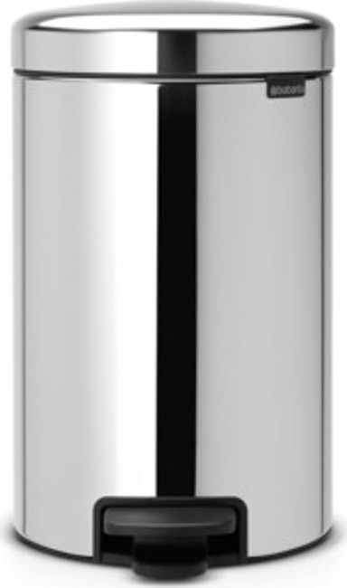 BRABANTIA NewIcon kanta s pedalom, 12 l, sjajni čelik
