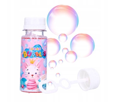 Tekućina za mjehuriće od sapunice, roza, 60 ml