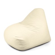 SLOWDOWN Krem vreća za sjedenje od bouclé tkanine Snug 100 