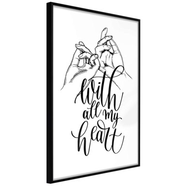 Poster United With Love 20x30