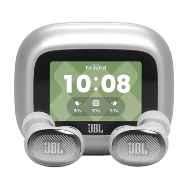 JBL Slušalice Live Buds 4, TWS, Bluetooth, srebrna