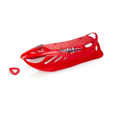 PLASTKON Plastične sanjke, crvene