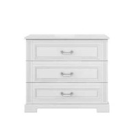 BELLAMY Komoda Ines, s 3 ladice, bijela
