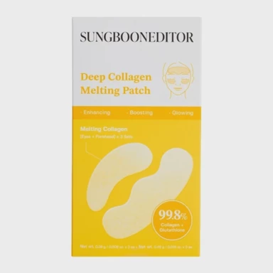 SUNGBOON EDITOR Topive kolagenske flastere za lice Deep Collagen Melting Patch 6 kom 2.22 g
