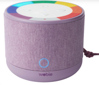 WOBIE Bluetooth zvučnik Box V, bežični 2.1 sustav, microSD, ljubičasti