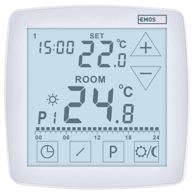 EMOS Sobni termostat P56A02, OpenTherm, žičani, programabilni