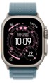 APPLE Watch Ultra 3, GPS + Cellular, 49 mm, bež, remen Alpine Loop, plava - M