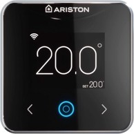 ARISTON Pametni Wi-Fi termostat Cube S Net, žični, crni