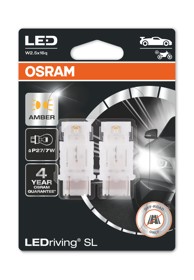 OSRAM LEDriving SL P27/7W LED žarulja narančasta
