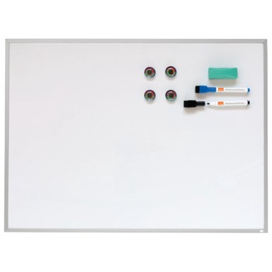 NOBO Magnetna ploča, 58,5 x 43 cm, aluminijski okvir, bijela