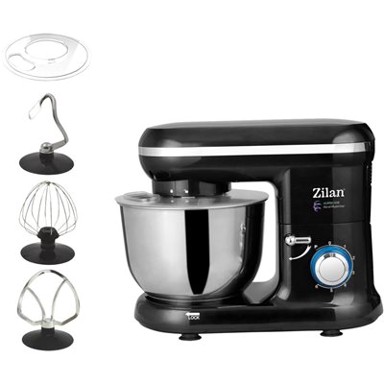 ZILAN Kuhinjski robot, 1000W, crni ZLN3185