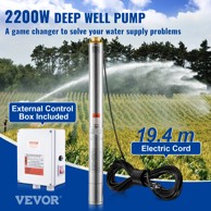 VEVOR Dubinska potopna pumpa, 2200 W, 230 V