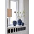KÄHLER DESIGN Vaza tamnoplava od kamenine Hammershoi, visina 25 cm