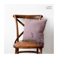 LINEN TALES Lanena ukrasna jastučnica 40x40 cm Ashes of Roses 