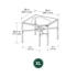 BIG GREEN EGG Kutni okvir Corner, XL