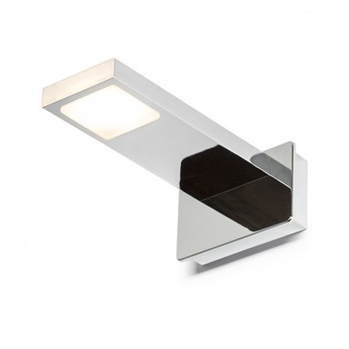 RENDL Zidna lampa, Paragna, krom, 230V, LED, 5.7W, IP44, 3000K, krom