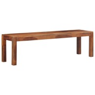 Klupa, 110 cm, masivno drvo bagrema